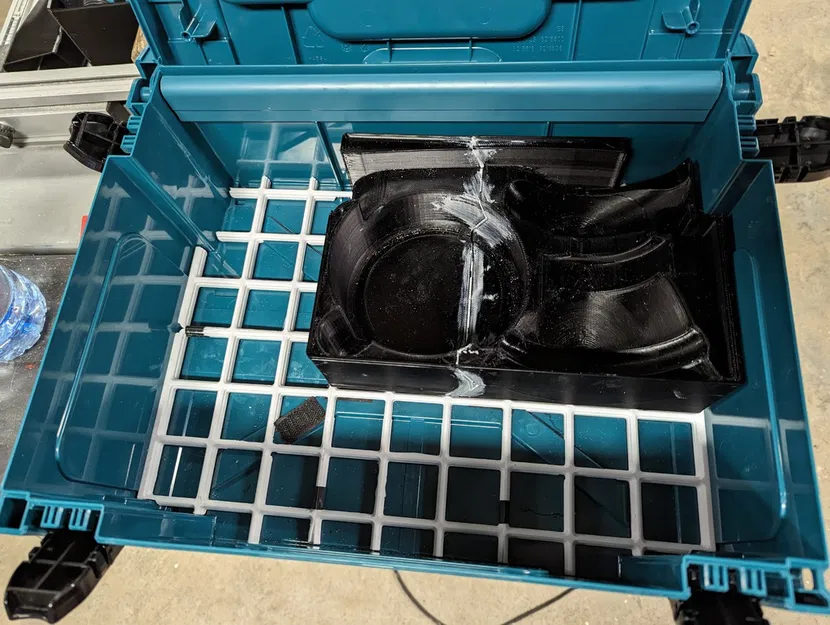 Hộp Đựng Máy Chà Nhám Makita B5041 Theo Chuẩn Gridfinity, Kích Thước 6x3 - Image 5