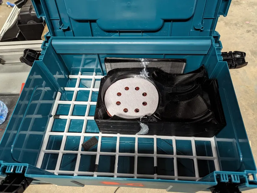 Hộp Đựng Máy Chà Nhám Makita B5041 Theo Chuẩn Gridfinity, Kích Thước 6x3 - Image 7