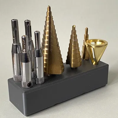 Hộp Gridfinity Cho Mũi Khoét Bậc