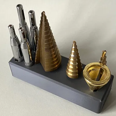 Hộp Gridfinity Cho Mũi Khoét Bậc