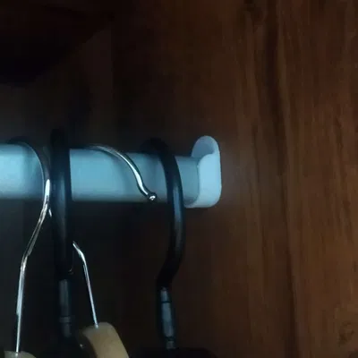 Móc Treo Quần Áo Cho Thanh Tủ 15,5mm x 22,5mm