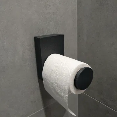 Giá đỡ giấy vệ sinh kèm móc treo IKEA Tisken