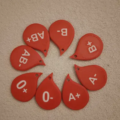 Móc khóa NFC khẩn cấp kiêm thẻ nhóm máu