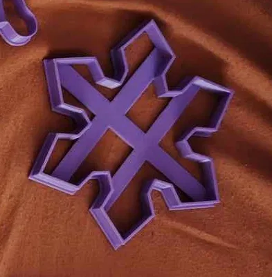 Khuôn cắt bánh quy hình bông tuyết v1 - Image 2