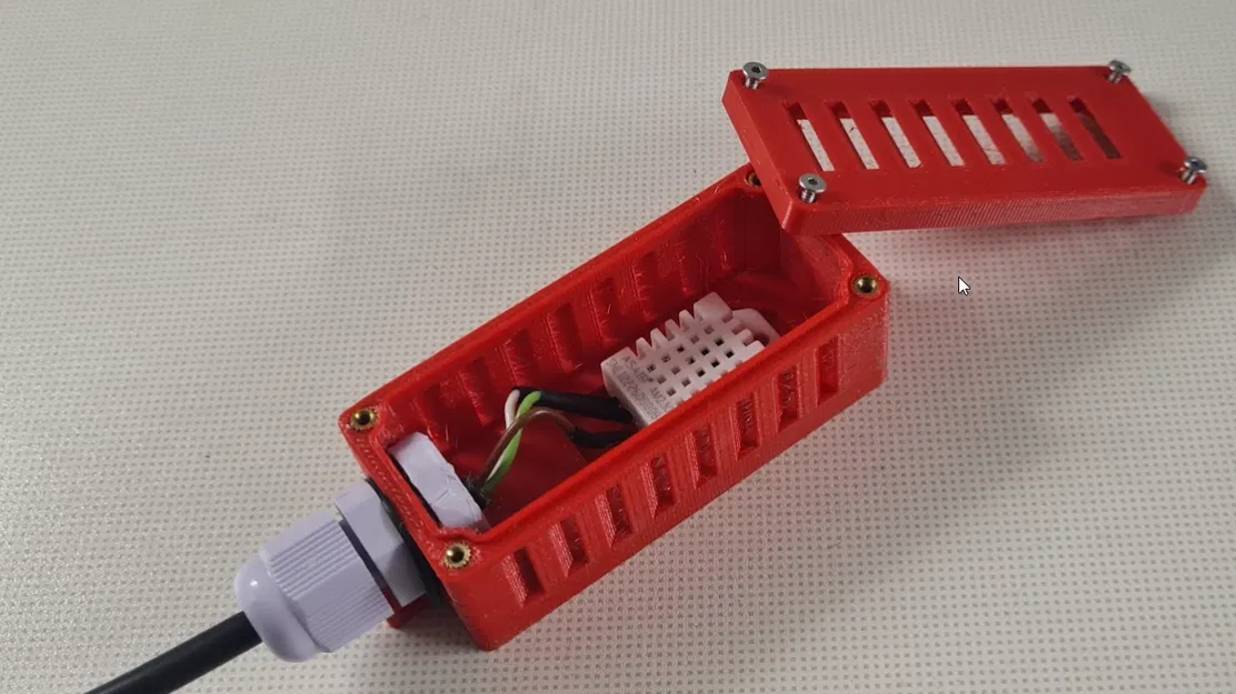 Vỏ Cảm Biến Ngoài Trời / Trong Nhà Cho DHT22 Và Các Loại Khác - Image 1