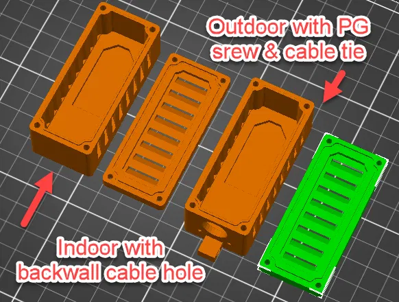 Vỏ Cảm Biến Ngoài Trời / Trong Nhà Cho DHT22 Và Các Loại Khác - Image 2