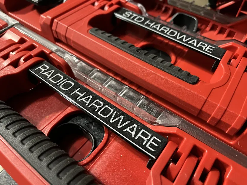 Nhãn cho Hộp Đồ Ngăn Nhỏ Milwaukee Packout 11 Ngăn (48-22-8430) - Image 1