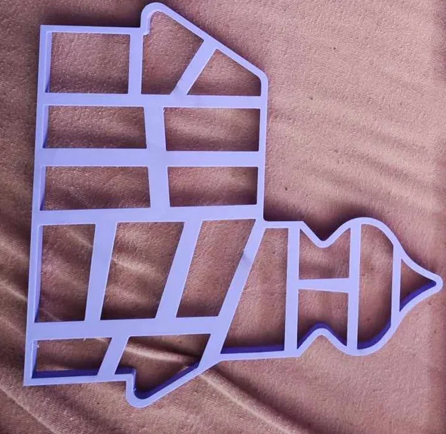 Khuôn Cắt Bánh Quy Hình Nhà Thờ v3 (vykrajovátko na cukroví Kostel v3) - Image 3