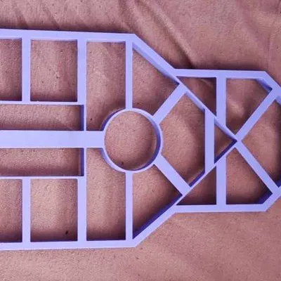 Khuôn Cắt Bánh Quy Hình Nhà Thờ v1