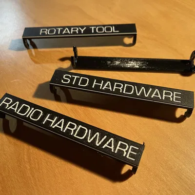 Nhãn cho Hộp Đồ Ngăn Nhỏ Milwaukee Packout 11 Ngăn (48-22-8430)