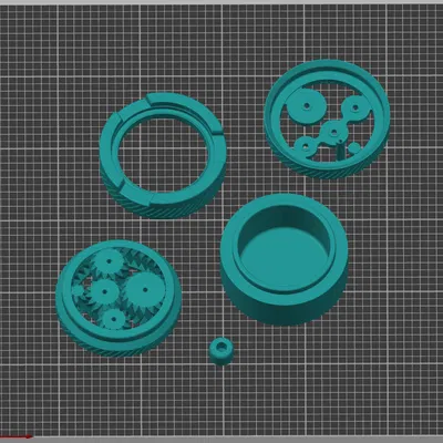 Umikot V2 phiên bản Breville 54 mm - Tách rời bộ phận