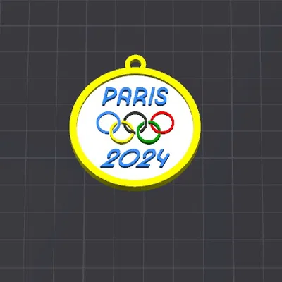 Móc khóa / mặt dây chuyền Olympic Paris 2024