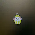 Móc khóa / Mặt dây chuyền hình thỏ Phục Sinh dễ thương - Thumbnail 2
