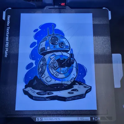 Mô Hình BB8 StarWars Hueforge