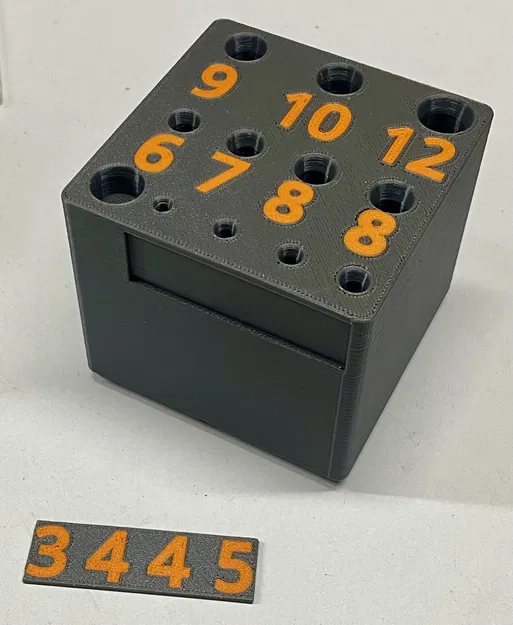 Hộp Gridfinity Cho Mũi Khoan Gỗ - Image 3