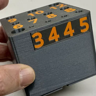 Hộp Gridfinity Cho Mũi Khoan Gỗ