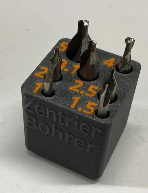 Hộp Gridfinity Cho Mũi Khoan Tâm - Image 1