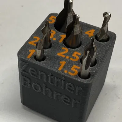 Hộp Gridfinity Cho Mũi Khoan Tâm