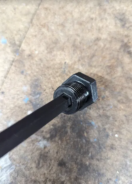 Nắp Chụp Bụi Chai Khí Công Nghiệp - 5/8” BSP / 22.8 mm - Image 3