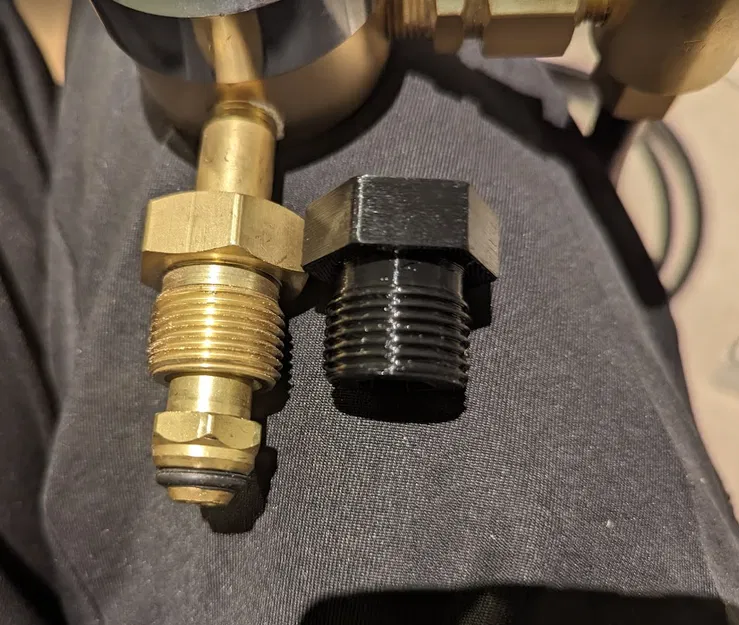 Nắp Chụp Bụi Chai Khí Công Nghiệp - 5/8” BSP / 22.8 mm - Image 5