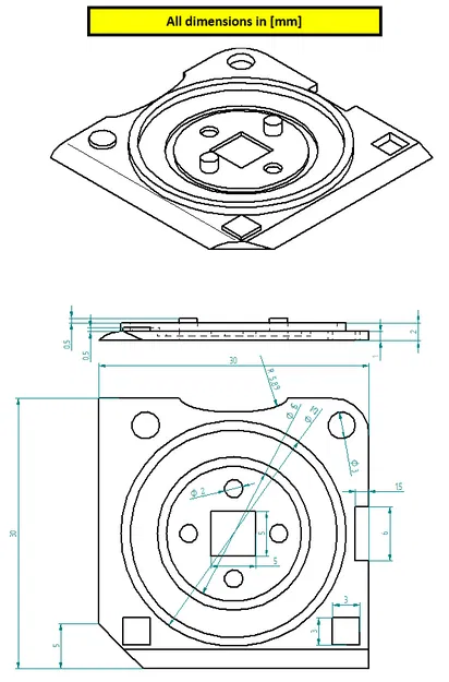 Bản in chuẩn bị (in thử đầu tiên) - Vorbereitungsdruck (Testdruck) - Image 2