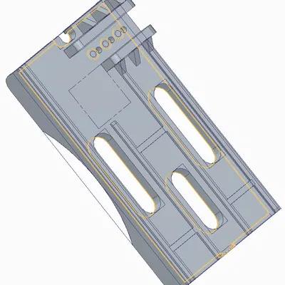 Ender 3 S1 / Ender 3 S1 Pro - Giá đỡ máy sấy sợi đốt eSun (eBox)