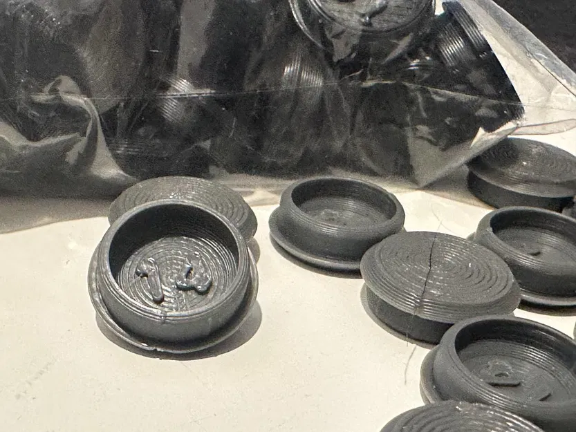 Nắp Chụp Lõi Jugger Có Chữ Kích Thước - Bảo Vệ Đầu Lõi & Đệm (Đường Kính Lõi 10-16mm) - Image 1