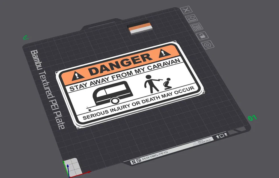 Biển báo Wohnwagen / Biển báo Caravan - Image 1