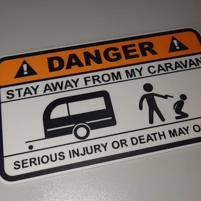 Biển báo Wohnwagen / Biển báo Caravan
