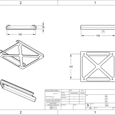 Giá treo cân nhà bếp - Dụng cụ sắp xếp nhà bếp