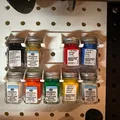 Giá Treo / Kệ Đựng Sơn Testors Cho Bảng Peg Board - Thumbnail 1