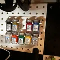 Giá Treo / Kệ Đựng Sơn Testors Cho Bảng Peg Board - Thumbnail 2