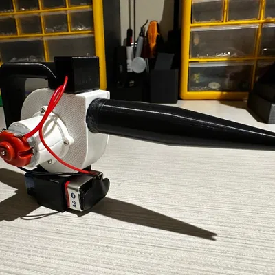 Máy thổi lá mini - Pin cố định + Hộp công tắc