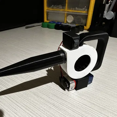 Máy thổi lá mini - Pin cố định + Hộp công tắc