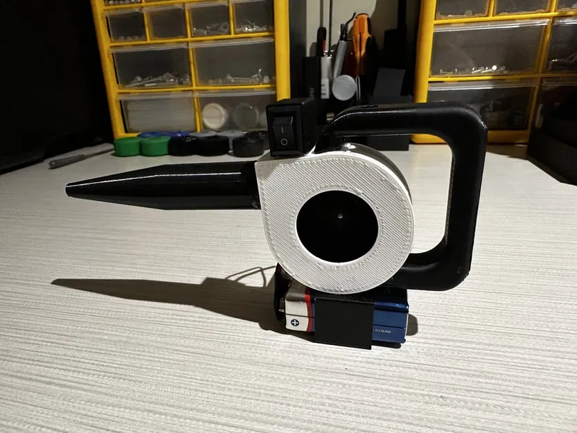 Máy thổi lá mini - Pin cố định + Hộp công tắc - Image 8