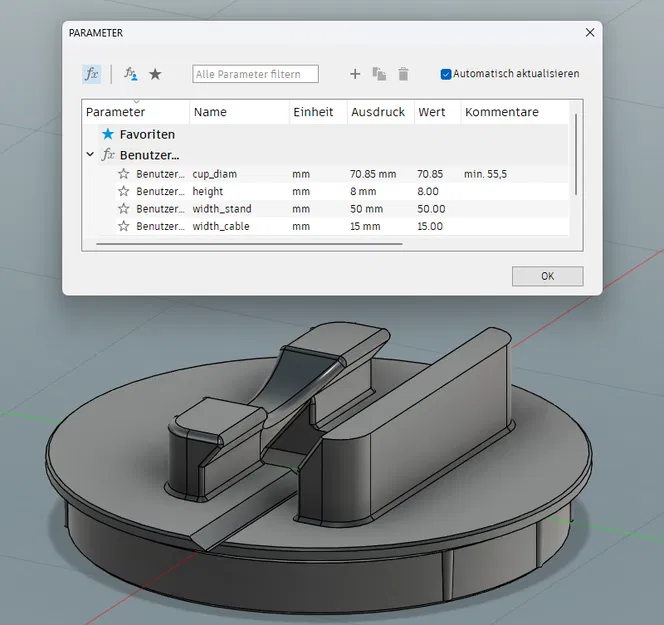 Giá đỡ điện thoại kiêm để ly [chỉnh tham số, Skoda Fabia 3] - Image 3