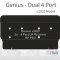 Giá đỡ PSU Genius (v2023) Bộ thu Thông minh Kép 4 Cổng cho PSU HP - Thumbnail 2