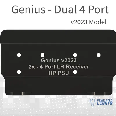 Giá đỡ PSU Genius (v2023) Bộ thu Thông minh Kép 4 Cổng cho PSU HP