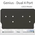 Giá đỡ PSU Genius (v2023) Bộ thu Thông minh Kép 4 Cổng cho PSU HP - Thumbnail 3