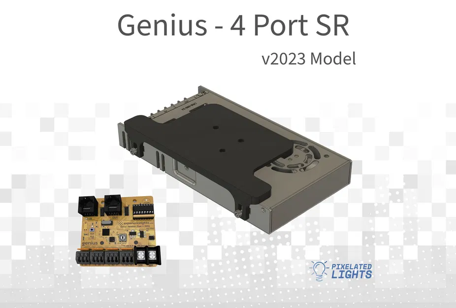 Giá đỡ PSU Thông minh 4 Cổng Genius (v2023) - Image 1
