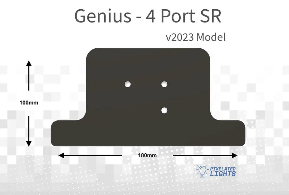 Giá đỡ PSU Thông minh 4 Cổng Genius (v2023) - Image 2
