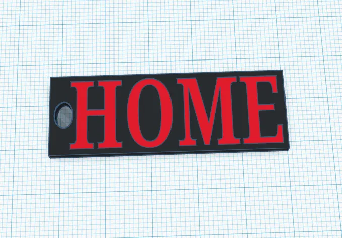 Móc Khóa Nhà - Schlüssel Anhänger Home - Image 1