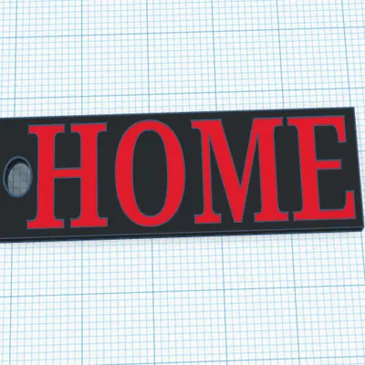 Móc Khóa Nhà - Schlüssel Anhänger Home