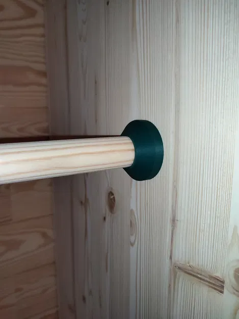 Giá Đỡ Cuối Ống / Thanh Tròn 25mm - Không Lộ Vít! - Image 3