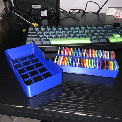 Nắp Hộp Đựng Mẫu Thử Filament Chi Phí Thấp (Bambu Lab)