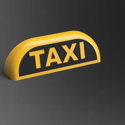 Biển hiệu Taxi nhỏ