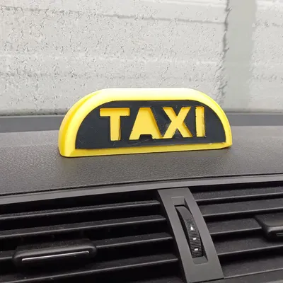 Biển hiệu Taxi nhỏ