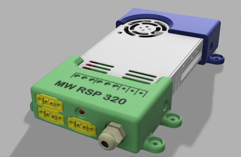 Giá Đỡ Nguồn Kèm Đầu Nối Cho RSP-320 - Image 4