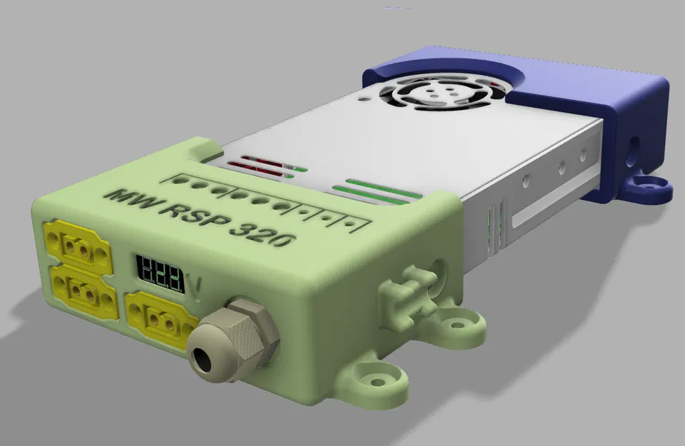 Giá Đỡ Nguồn Kèm Đầu Nối Cho RSP-320 - Image 5