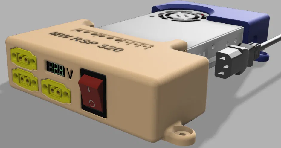 Giá Đỡ Nguồn Kèm Đầu Nối Cho RSP-320 - Image 6